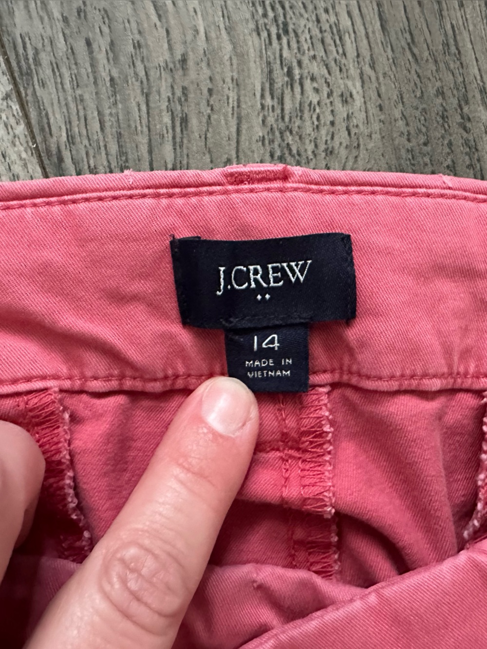 J. Crew Classic Chino Women's Cotton Blend Shorts - Picture 3 of 8